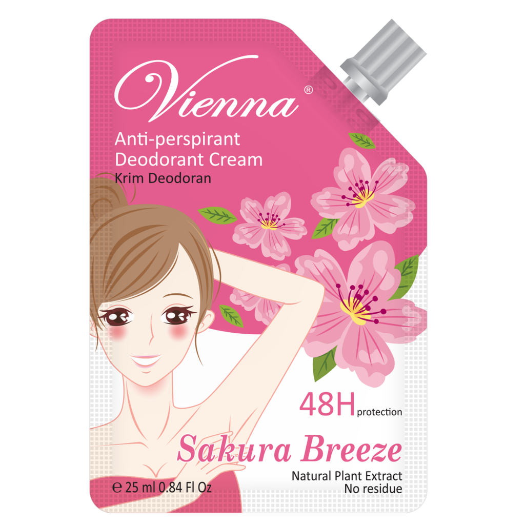 Vienna Anti-perspirant Deodorant Cream Sakura Breeze