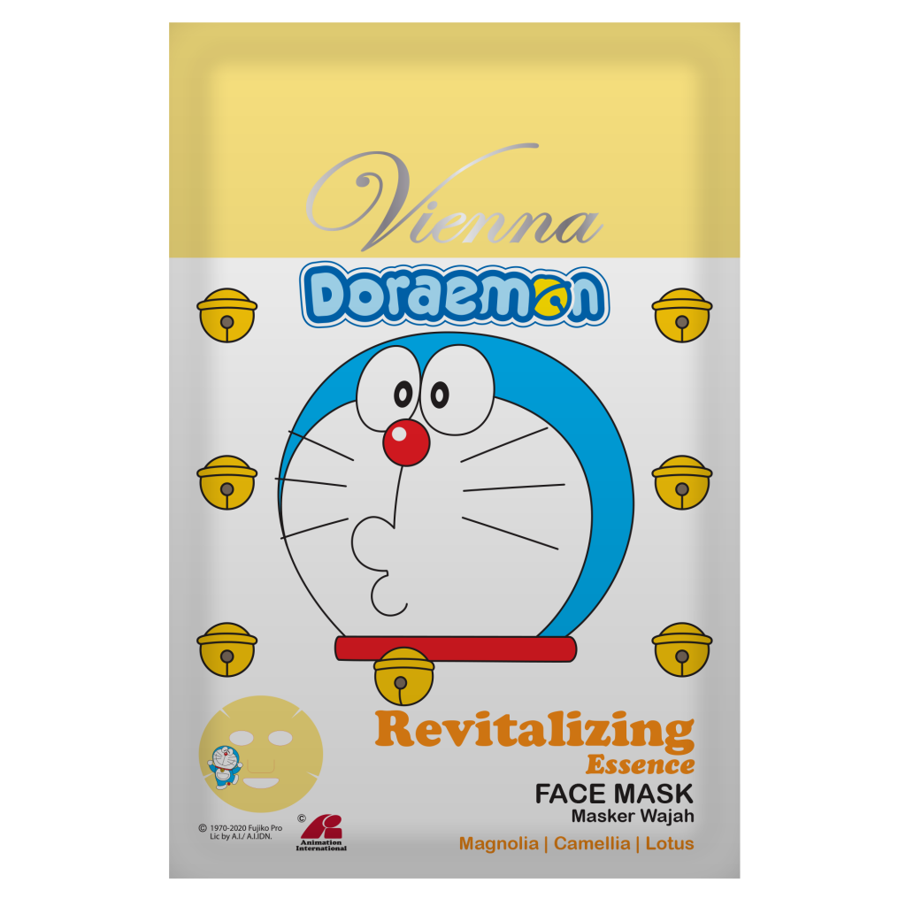 Vienna Doraemon Face Mask Revitalizing Essence